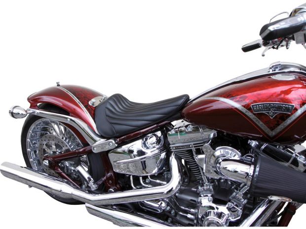 Softail shop custom seat