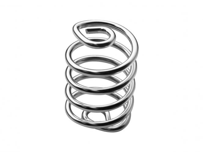 Custom Chrome 3 Inch Solo Seat Spring (Sold Each) (180155)