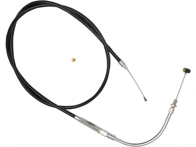 Barnett Standard Length Idle Cable 32 Inch Outer Cable Length in Black Finish For 1996-2021 CV Carb/Injection (Excluding Cruise Control & Electronic Throttle) Models (101-30-40015)
