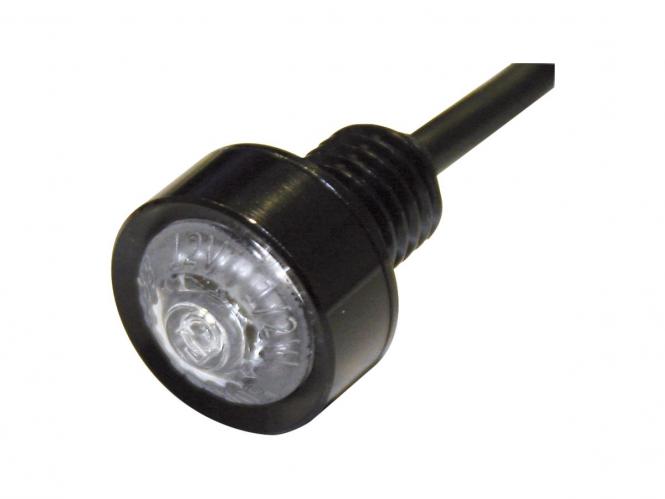 Highsider Mono LED Taillight Unit in Black Finish (618399)