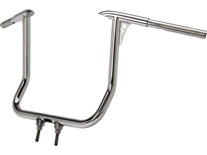 Ricks Motorcycle Handlebars 14 Inch in Polished Finish For 2014-2020 Touring Street Glide FLHX Models (65-3041401-0)