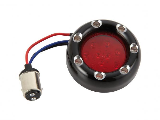 Arlen Ness Single Filament LED Fire Ring Kit For Factory Deuce Style Turn Signal Housing (12-746)