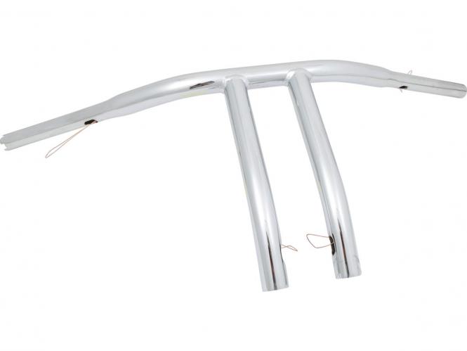 Santee 12 Inch T-Bar in Chrome Finish For Harley Davidson 1982-2020 All Models (693690)
