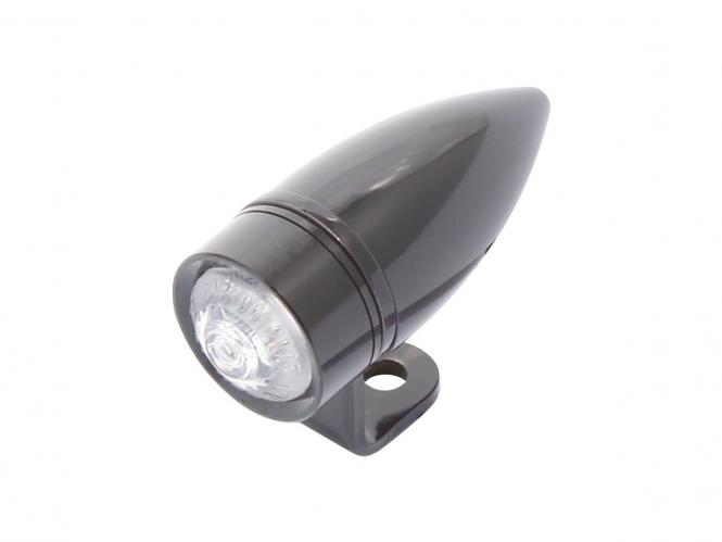 Highsider Mono Bullet LED Taillight, Short in Black Finish (900263)