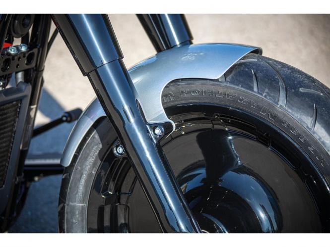 Ricks Motorcycles Front Fender, 18 Inch Design B in Steel Material For 2018-2023 FLFB/S Models (S8-01606018-B)