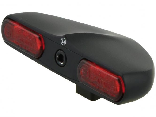 Highsider Flight Taillight, LED, Red Lens in Black Finish (910884)
